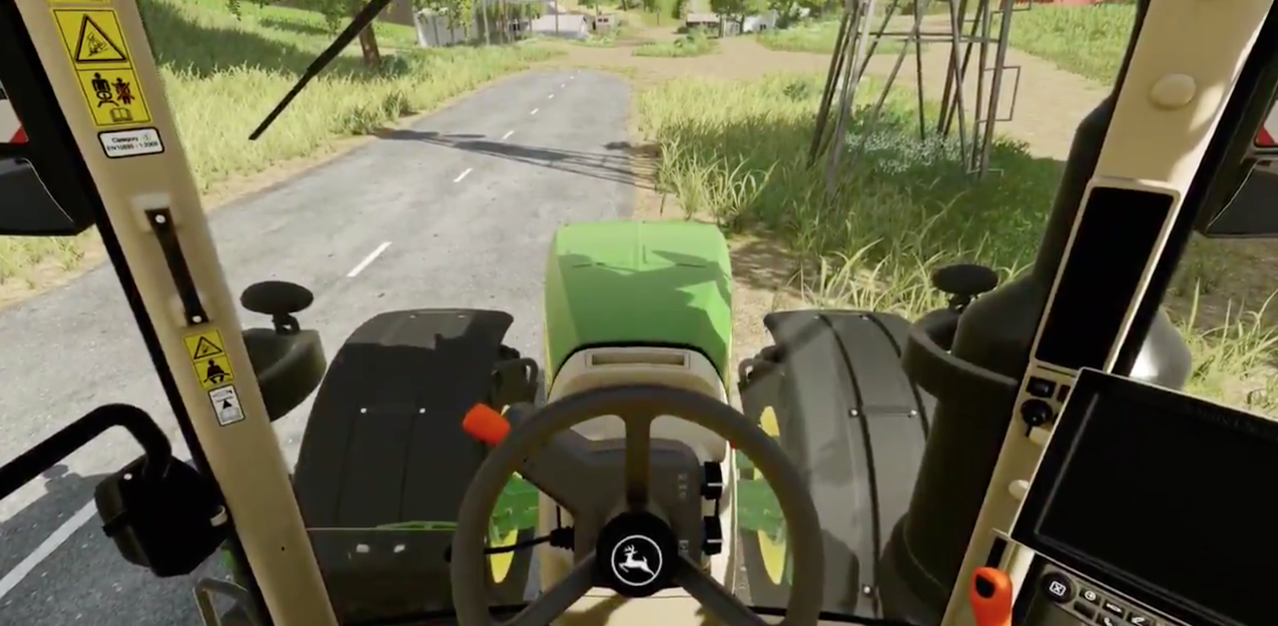 John Deere 8400R Tractor in Farming Simulator 19 game FS22 Mod Download