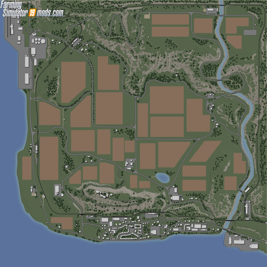 Felsbrunn Fs19 Map For Edit Farming Simulator 19 Mod Fs19 Mod