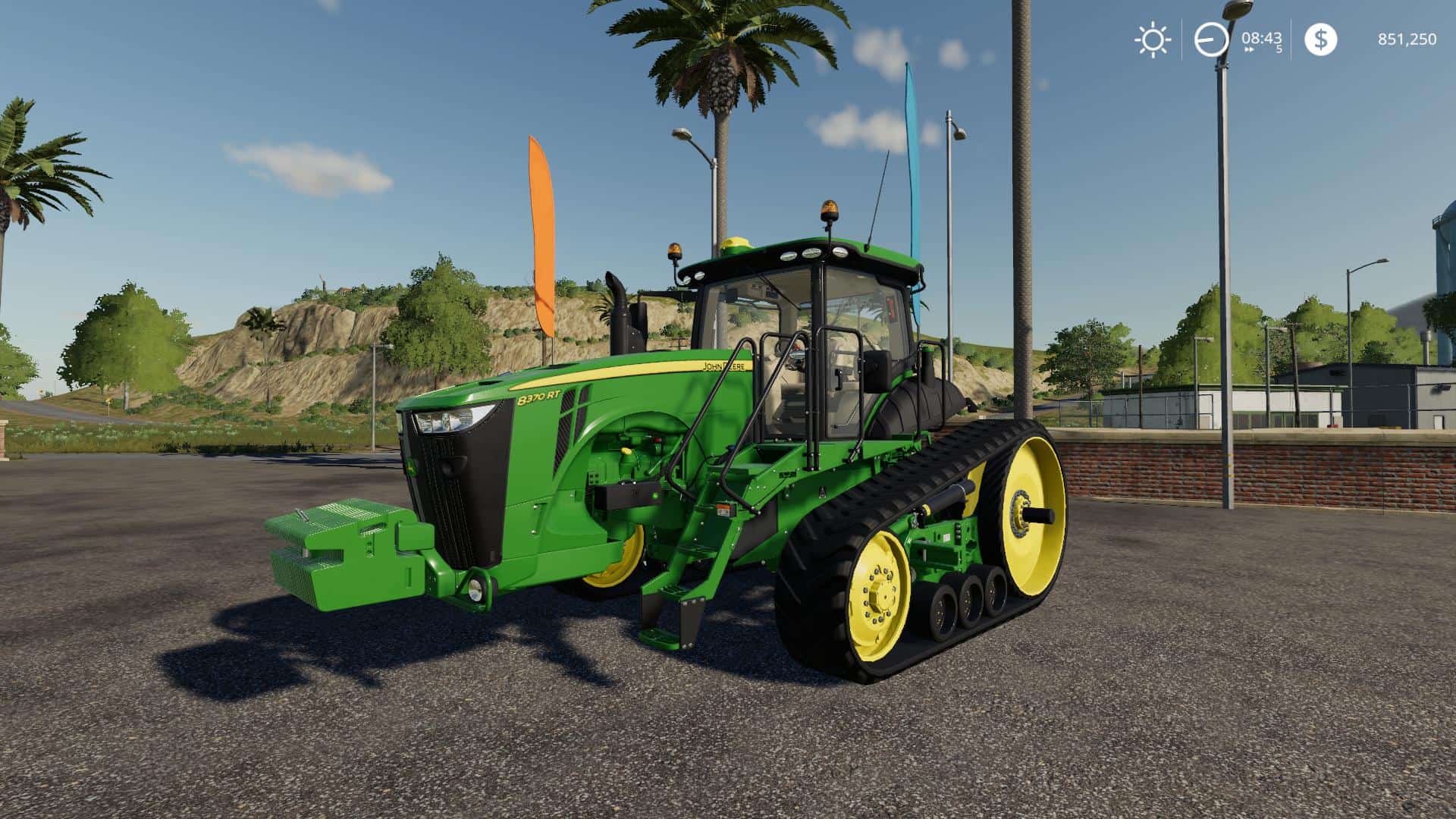 John Deere 8RT v1.0 FS19 Farming Simulator 19 Mod FS19 mod