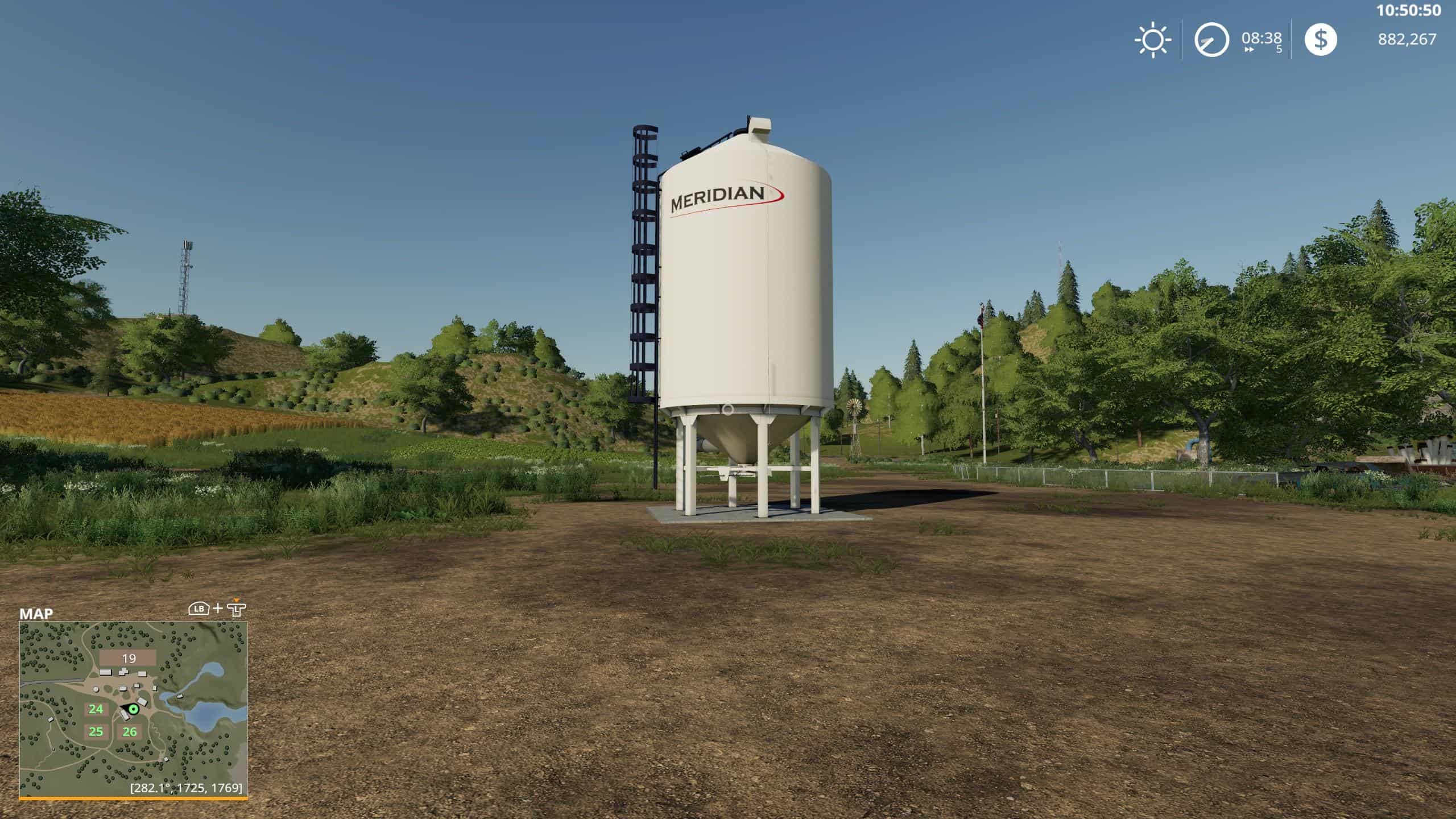 Placeable Meridian Seed Fill Station v1.0 FS19 Farming Simulator 19