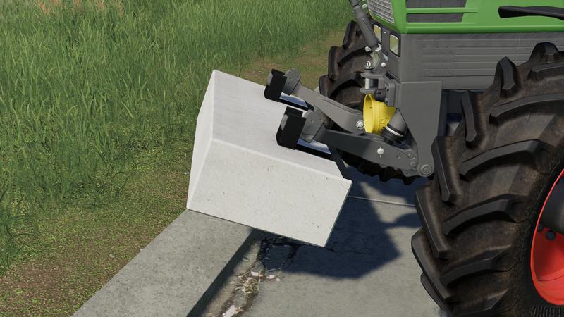 Concrete Weight V10 Fs19 Farming Simulator 19 Mod Fs19 Mod
