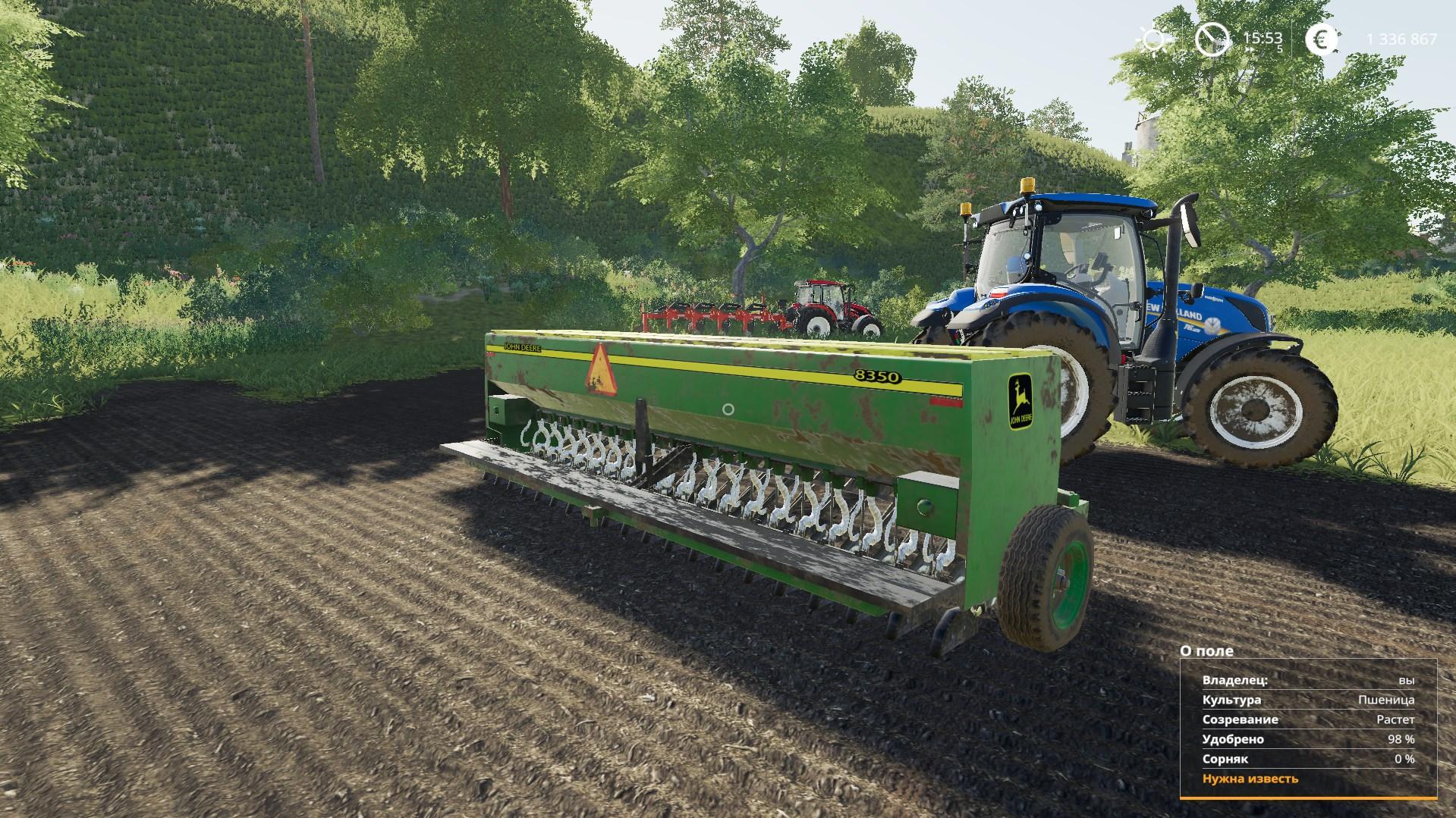 John Deere 8350 v1.0 FS19 | Farming Simulator 19 Mod | FS19 mod.