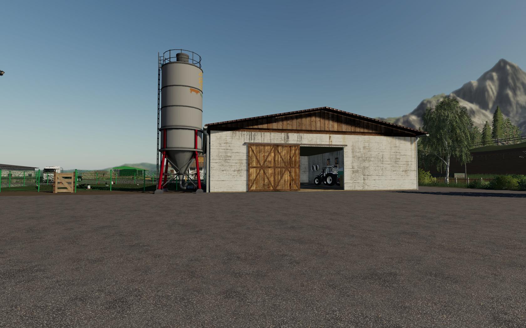 Large Chiken Coop v1.0 FS19 Farming Simulator 19 Mod FS19 mod