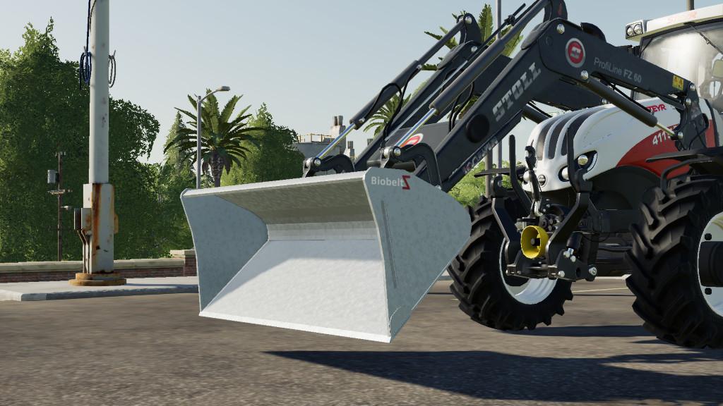 Biobeltz Frontloader Shovel v1.0 FS19 Farming Simulator 19 Mod FS19 mod