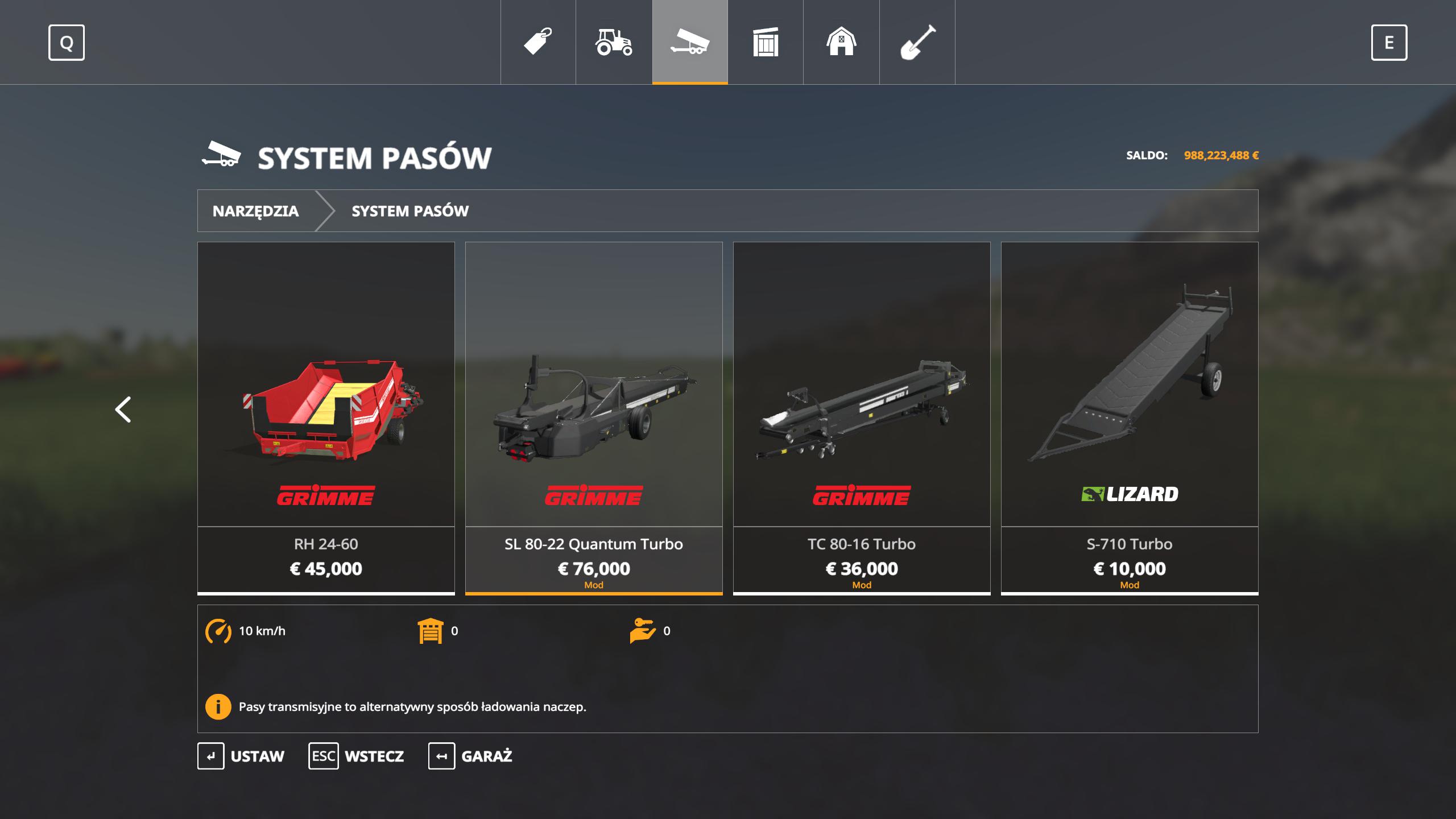 Bona Turbo conveyor belts v1.0.0.5 FS19 FS22 Mod Download