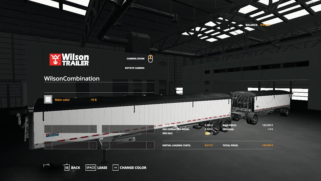 Wilson Trailer V10 Fs19 Farming Simulator 19 Mod Fs19 Mod