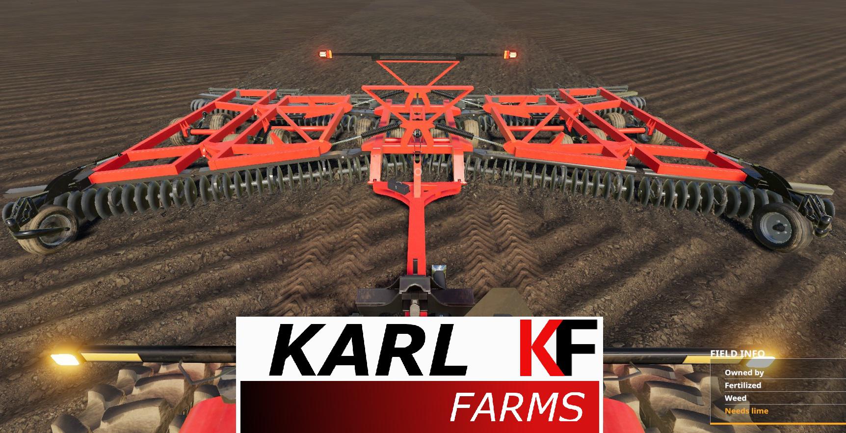Case IH TrueTandem 375 Disk Harrow v1.0 FS19 Farming Simulator 19