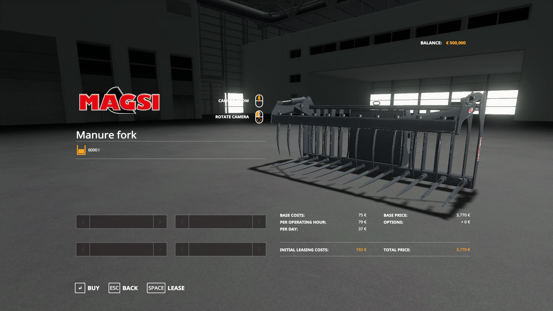 Shovels & Manure Forks v1.2 FS19 Farming Simulator 19 Mod FS19 mod