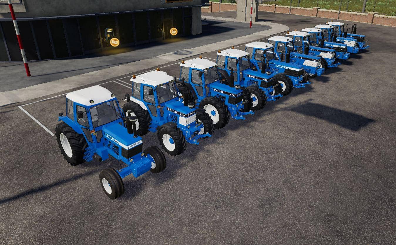 Ford Tractor Pack v1.0 FS19.