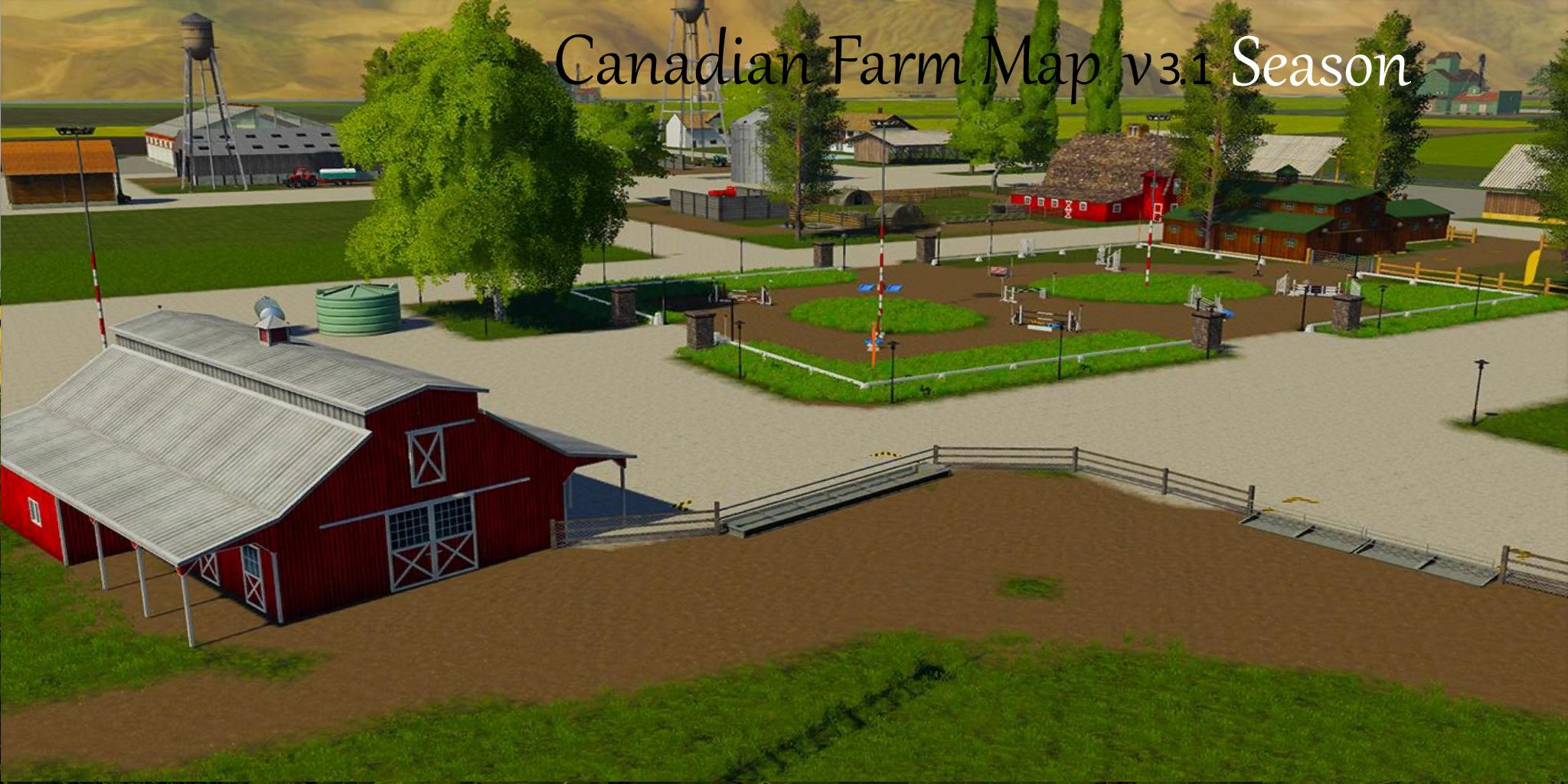 Canadian Farm Map V31 Fs19 Farming Simulator 19 Mod Fs19 Mod