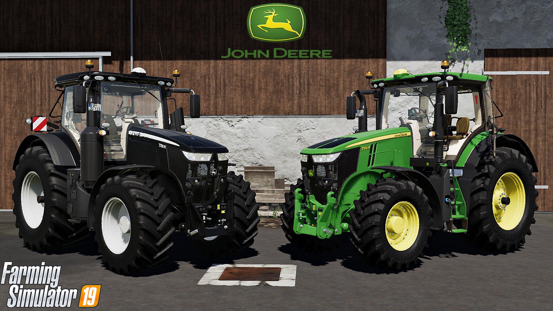 John Deere 7r Series V1000 Fs19 Farming Simulator 19 Mod Fs19 Mod