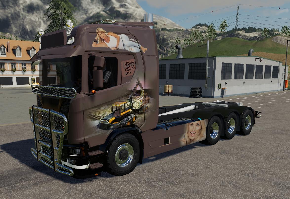 Scania trucks v1.3 FS19.