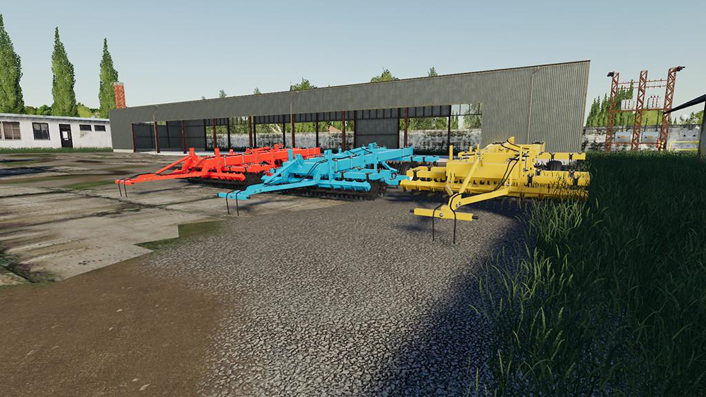 M402 Disc Harrow v1.1.0.0 FS19 Farming Simulator 19 Mod FS19 mod