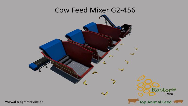 Feed Mixer G2-456 v1.2 FS19 Farming Simulator 19 Mod | FS19 mod