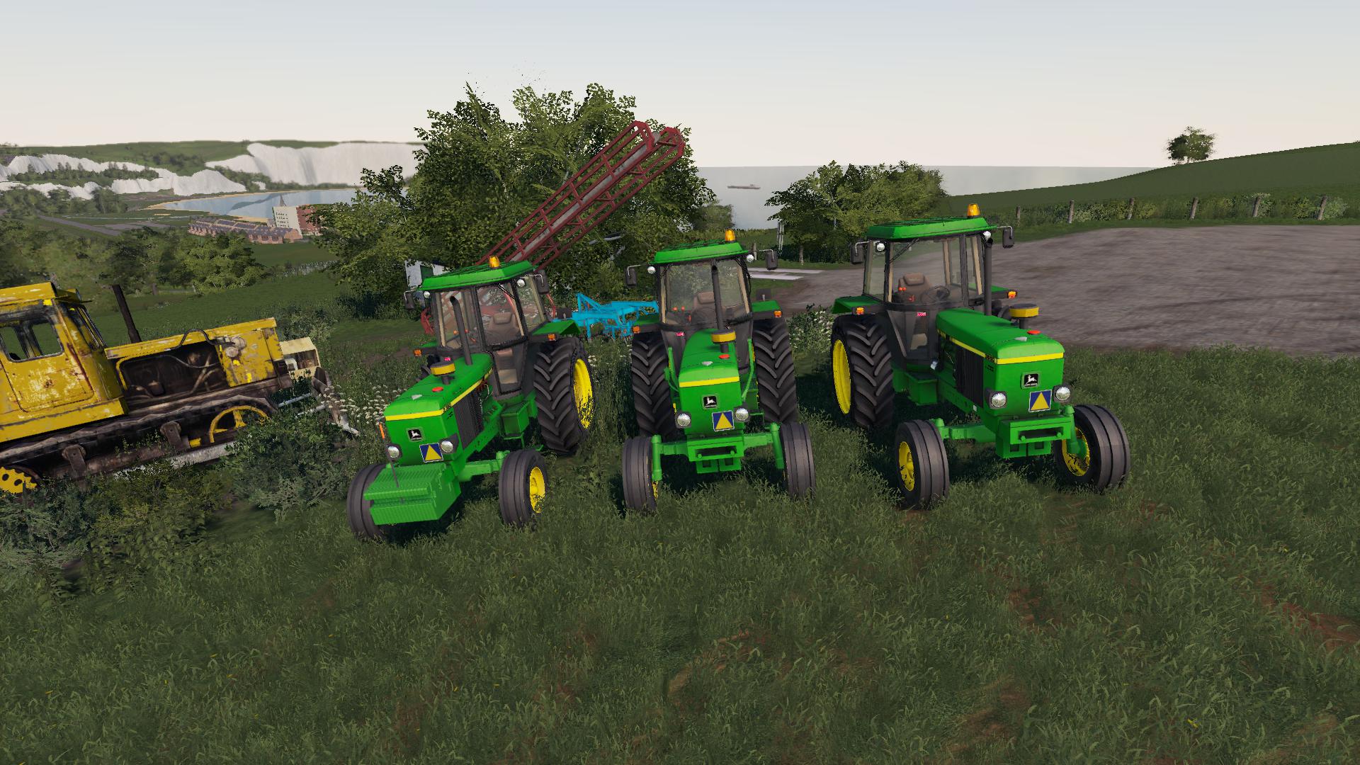 John Deere 3X50 2WD Tractors v1.0 FS19 Farming Simulator 19 Mod