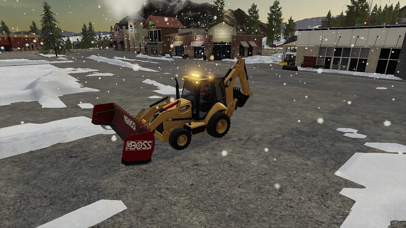 WMF Modding snow plow pack v1.0 FS19 Farming Simulator 19 Mod FS19 mod.