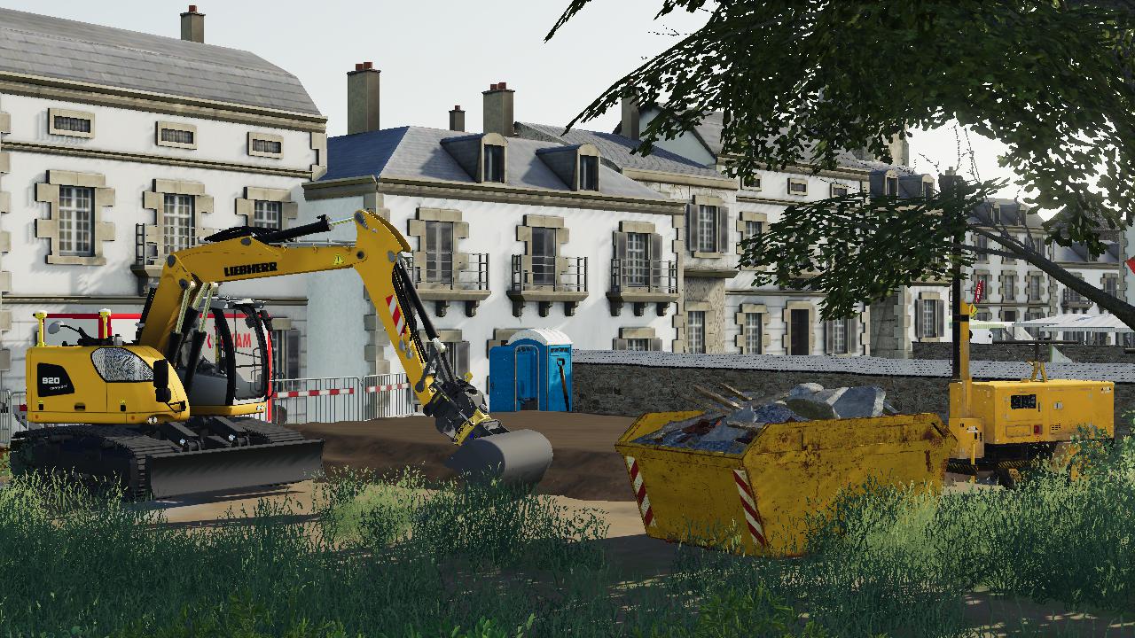 Construction Simulator 2015: Liebherr A 918 Free Download [addons]