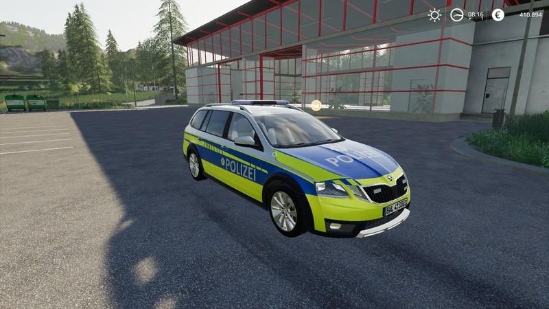 Ls19 Skoda Octavia Scout 2017 Polizei V10 Farming Simulator 19 Mod