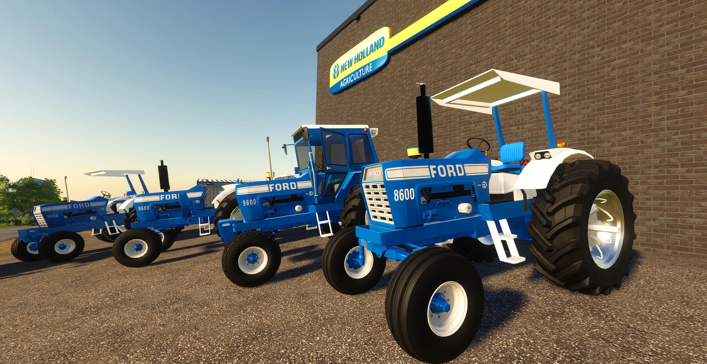Ford 86009600 Pack v1.0 FS19 Farming Simulator 19 Mod FS19 mod
