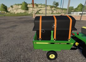 John Deere 332 Lawn Tractor With Lawn Mower And Garden V2 0 Fs19