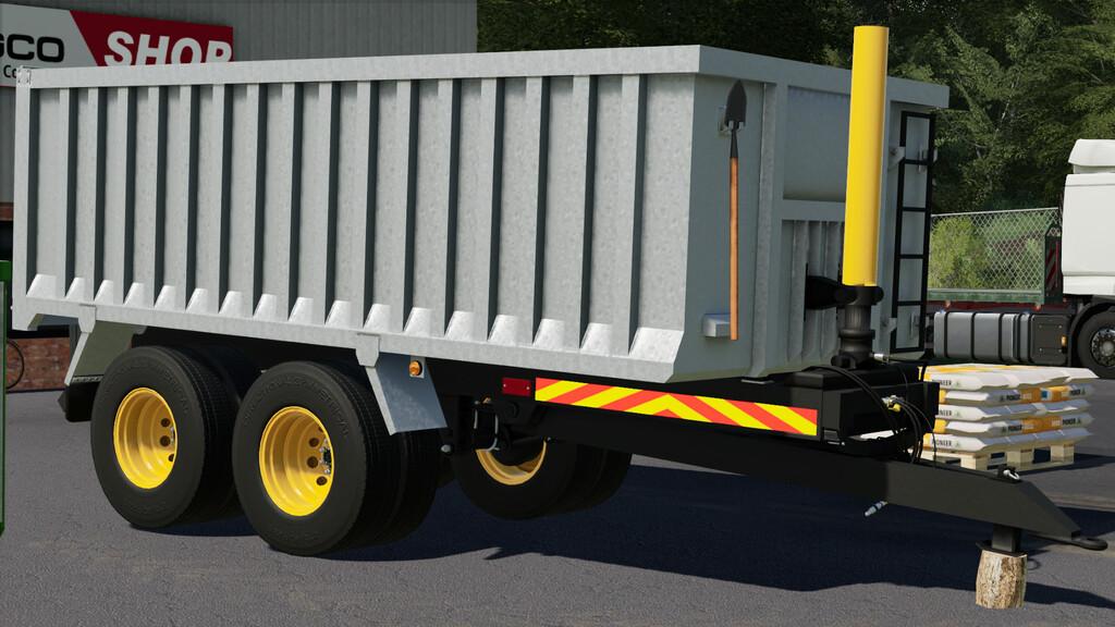 16F Silage Trailer V1.1 FS19 Farming Simulator 19 Mod FS19 mod