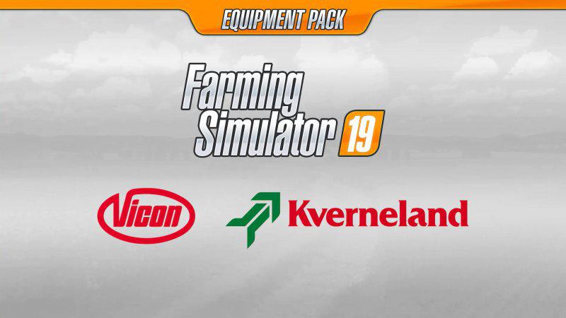 Farming Simulator 19 - Kverneland Amp; Vicon Equipment Pack For Mac