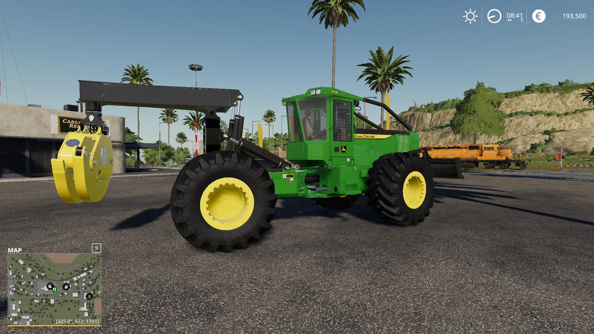 948LII Winch v1.0 FS19 FS22 Mod Download