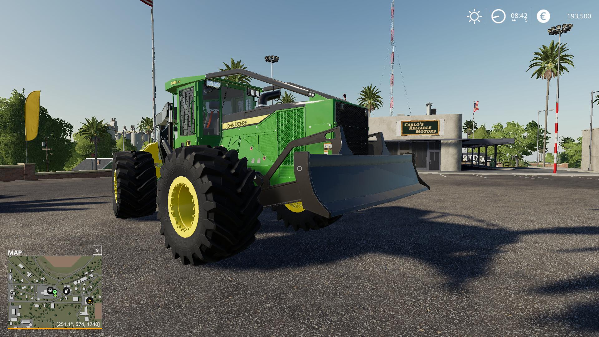 948LII Winch v1.0 FS19 FS22 Mod Download