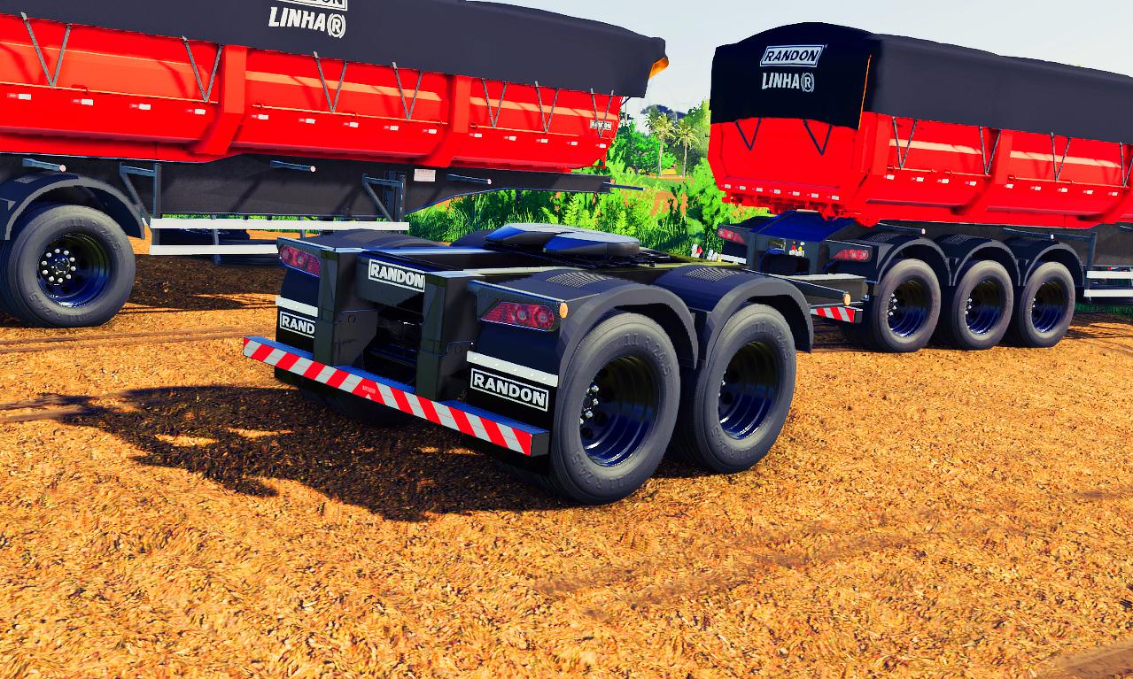AGM DOLLY RANDON v1.0 FS19 Farming Simulator 19 Mod FS19 mod