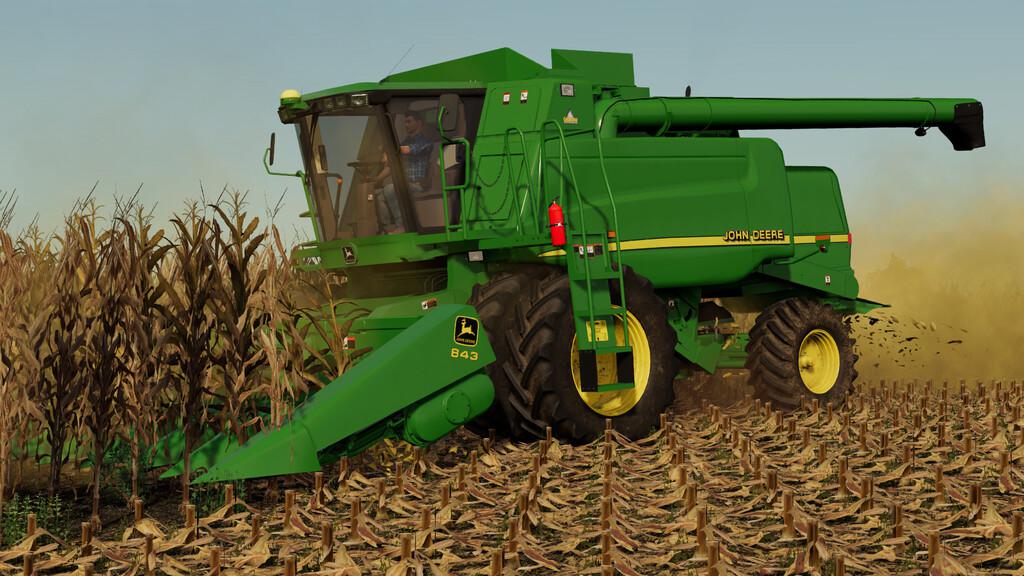 John Deere 9400-9500-9650 v1.0.0.2 FS19 | Farming Simulator 19 Mod 