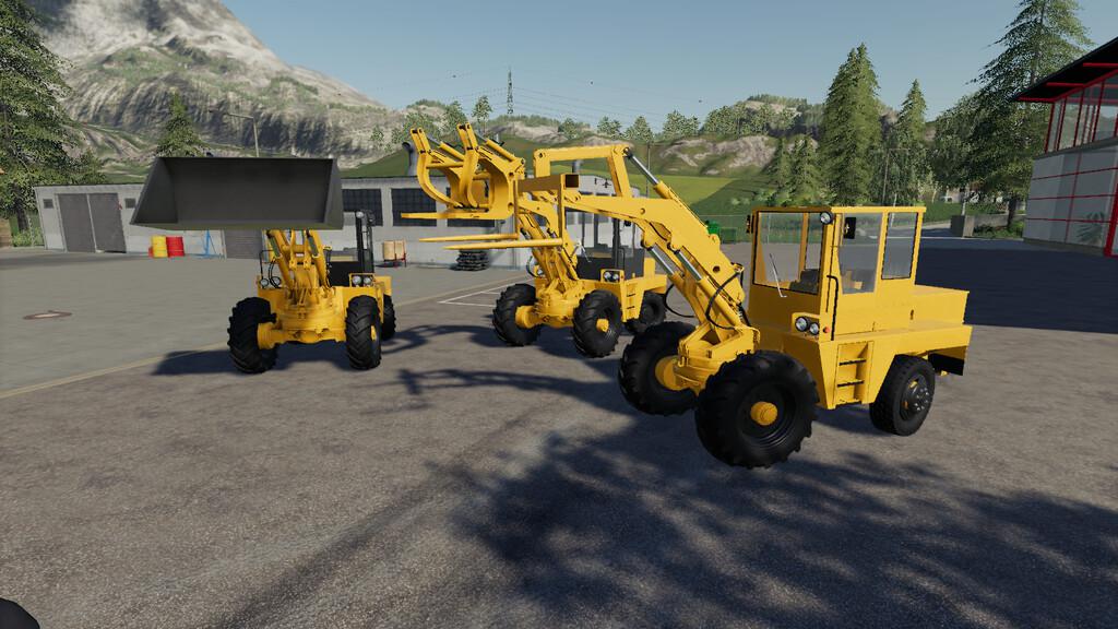 UN053 Wheel Loader v1.0 FS19 Farming Simulator 19 Mod FS19 mod