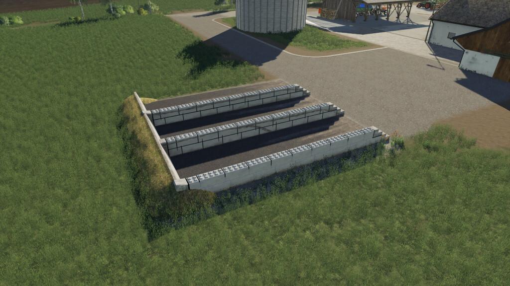Refurbished Bunker Silo v1.0 FS19 Farming Simulator 19 Mod FS19 mod