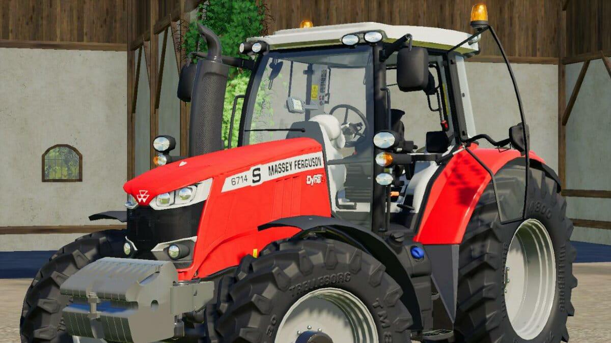 Massey Ferguson 6700S Series v1.0 FS19 Farming Simulator 19 Mod
