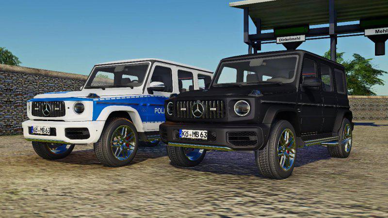 Mercedes Benz G Class V8 Biturbo V1 0 Fs19 Farming Simulator 19 Mod Fs19 Mod