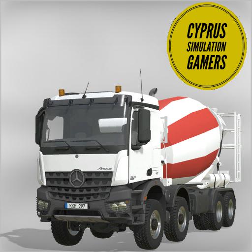 MercedesBenz Arocs Concrete Mixer v1.0 FS19 Farming Simulator 19 Mod