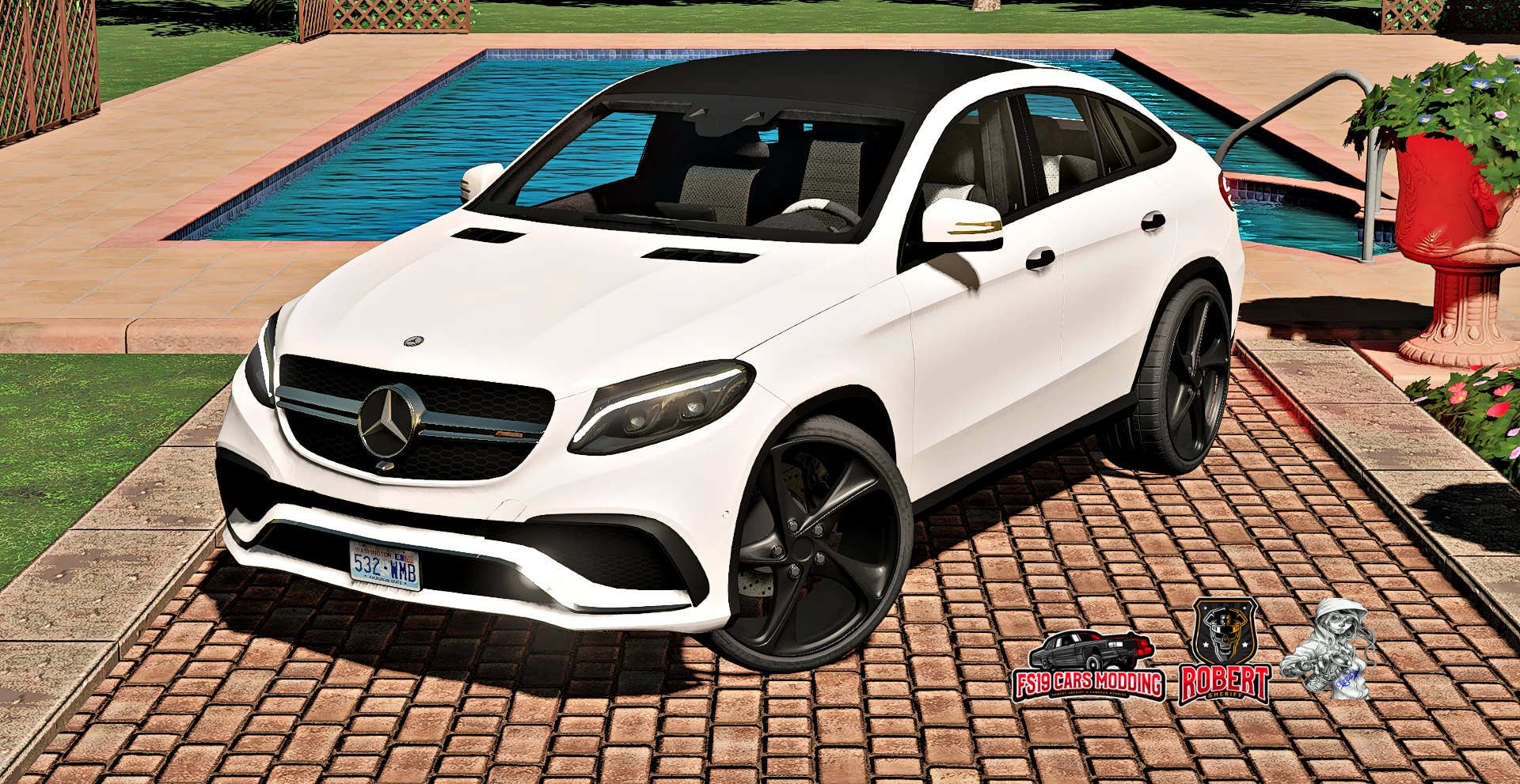 Mercedes Gle Coupe V1 1 Fs19 Farming Simulator 19 Mod Fs19 Mod