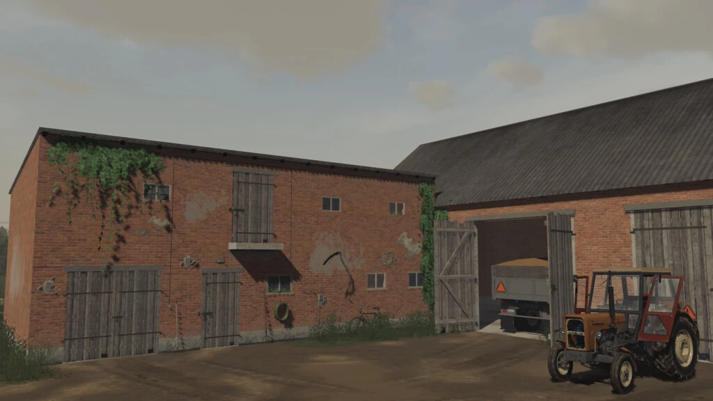 Buildings With Cowshed v1.0 FS19 Farming Simulator 19 Mod FS19 mod.