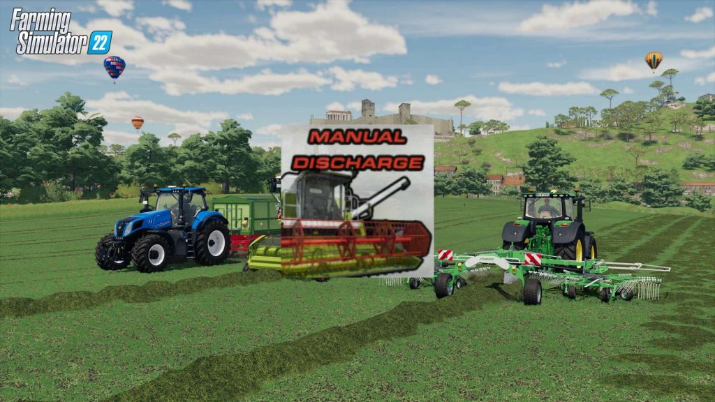 FS22 Manual discharge v1.0 FS22 Mod Download