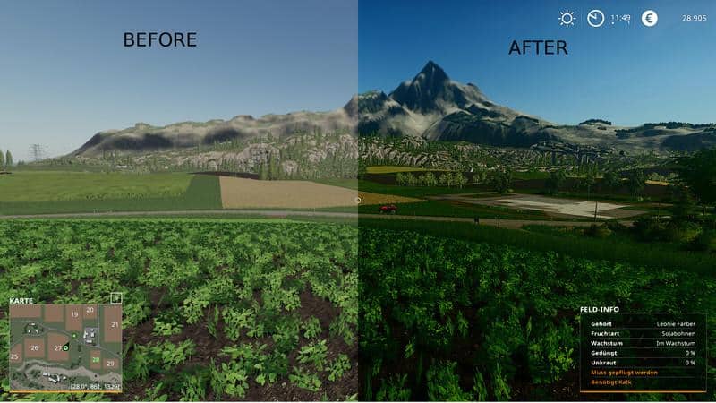 Better graphics – Shadermod FS19 thumbnail 3