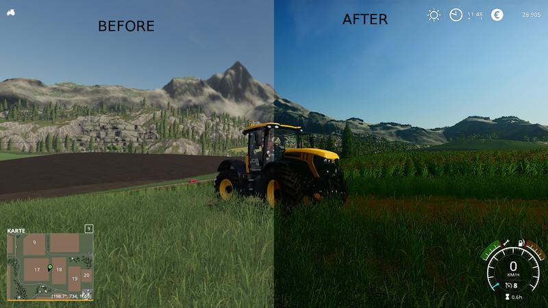 Better graphics – Shadermod FS19 thumbnail 5