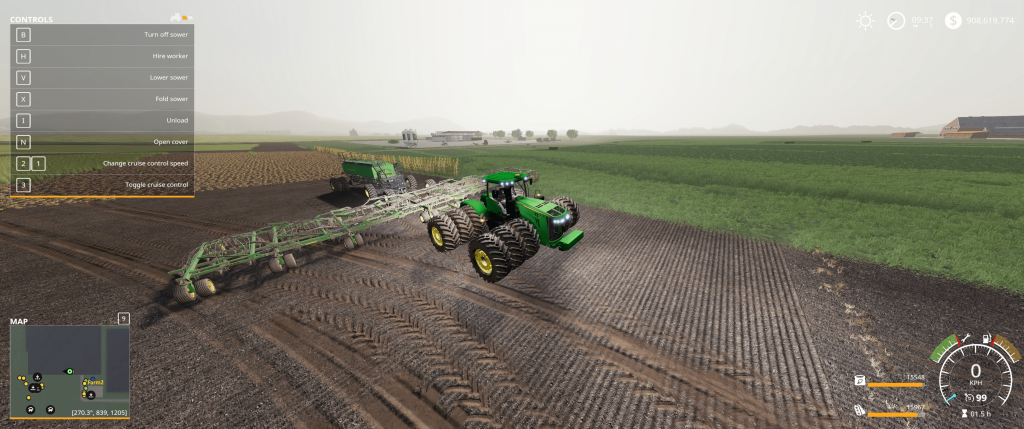 John Deere 9560 v1.1 FS19 thumbnail 3