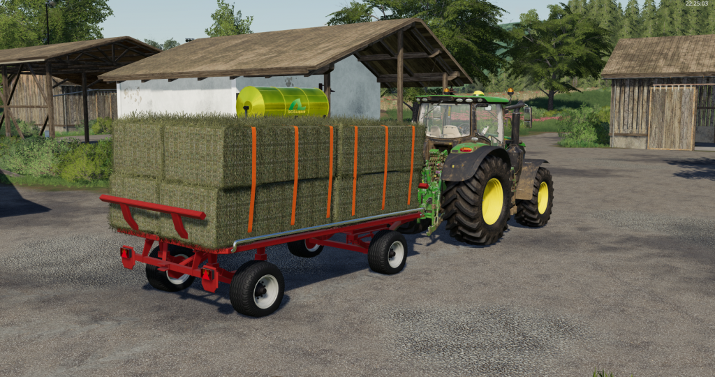 Krone Emsland Ballen Wagon v1.0 FS19 thumbnail 6