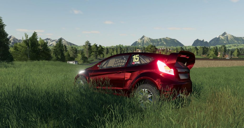 Ford Rally V1.0 FS19 Mod - Farming Simulator 25