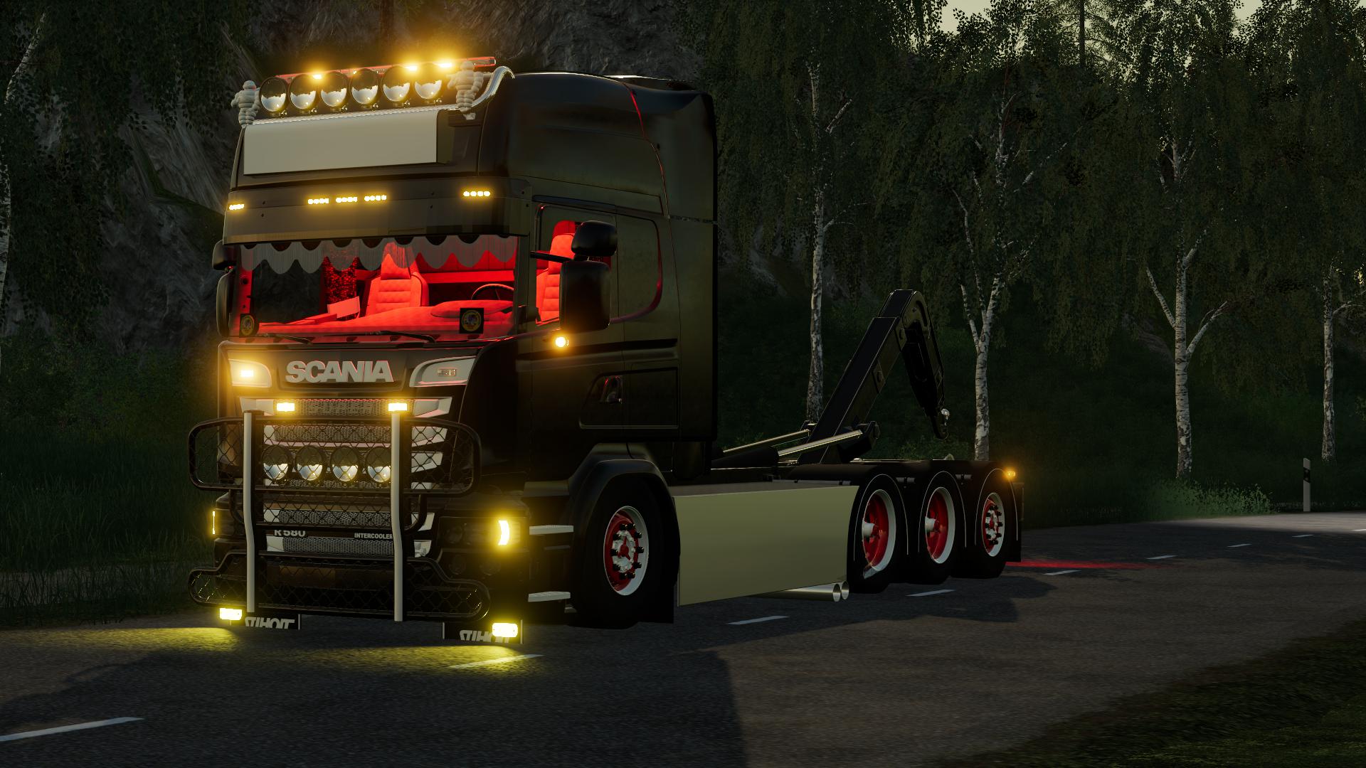 Scania R580 Hooklift V10 Fs19 Landwirtschafts Simulator 19 Mods ...