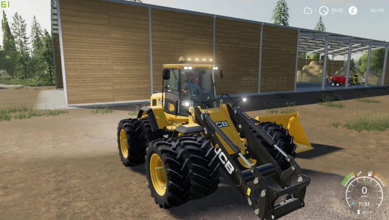 JCB 435S Loader V 1.0.0.2 FS19 Mod - Farming Simulator 25