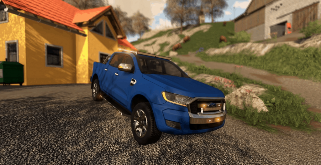 Ford Ranger V1.0 FS19 Mod - Farming Simulator 25
