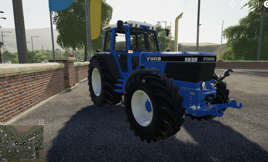 FORD 8830 EDIT AND REAL SMOKEE V1.0 FS19 thumbnail 5