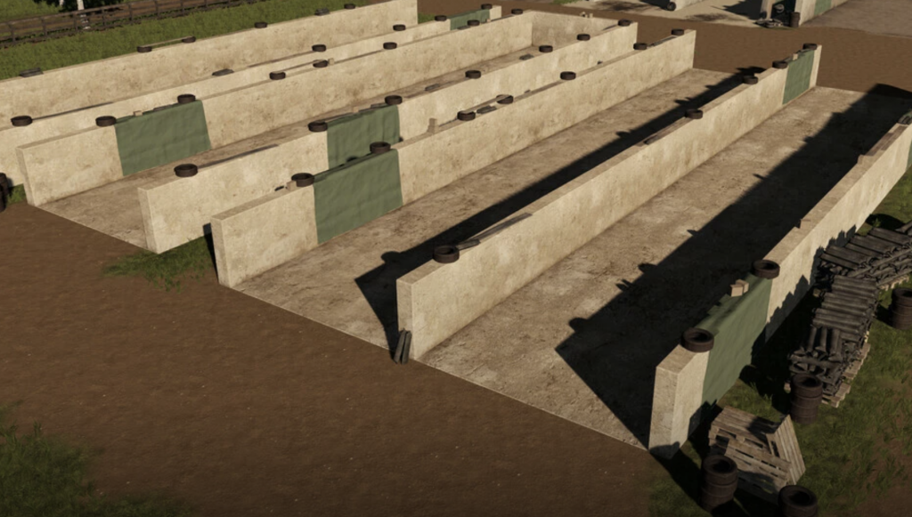 SMALL BUNKER SILO SET V1.3 FS19 thumbnail 7