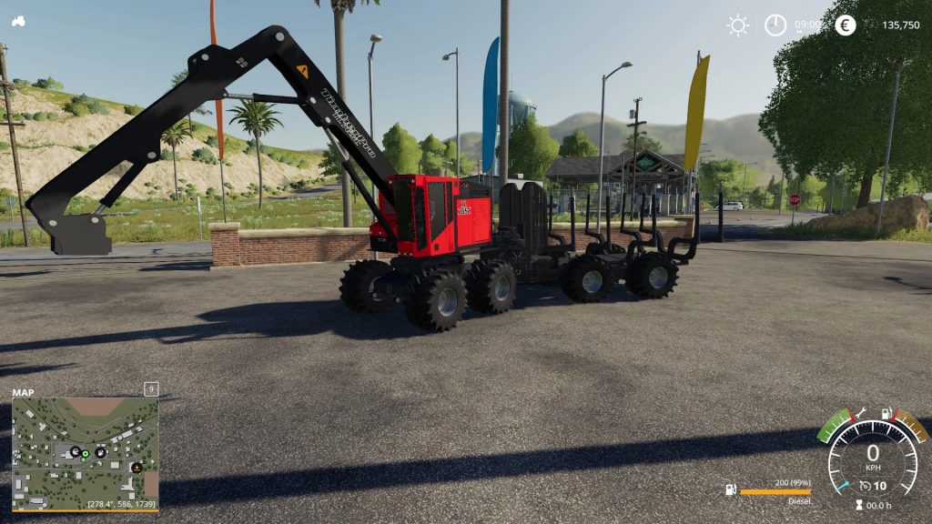 Timberpro Forwarder v1.0 FS19 thumbnail 9