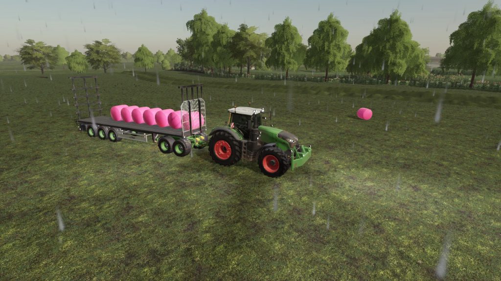 Fliegl Flatbed Semitrailer Edit Lantmanenfs v1.3 FS19